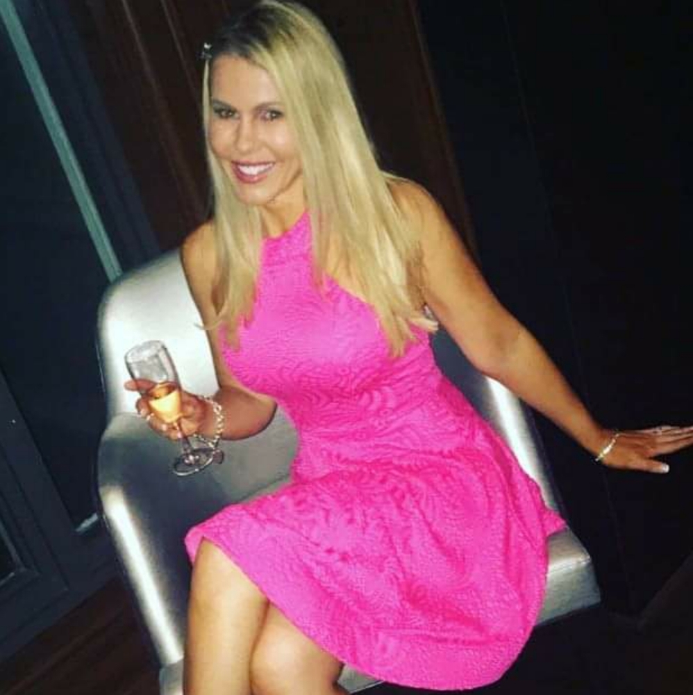 Fuchsia Pink Party Dress